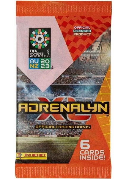 Adrenalyn Xl 2023 Kadınlar Dünya Kupası 5 Adet Kapalı Paket ( Toplamda 30 Kart )