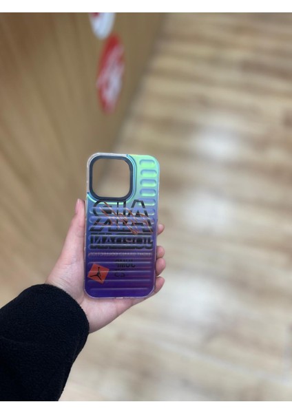 Apple Iphone 14 Pro Uyumlu Yansımalı ve Baskılı Telefon Kılıfı