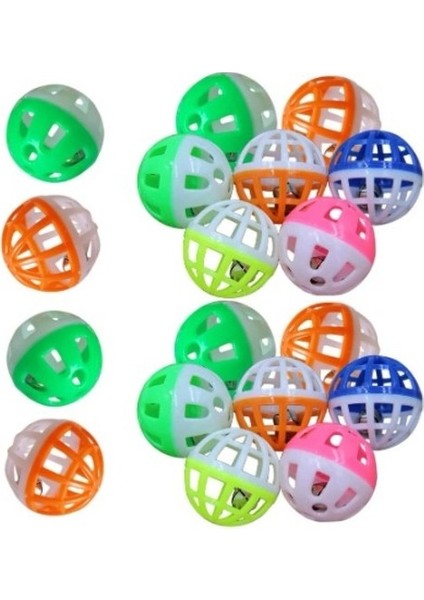 100 Adet Çıngıraklı Evcil Hayvan Oyun Topu fırsatları