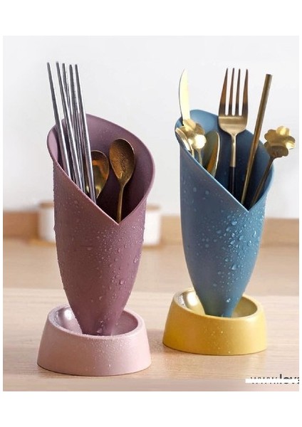 Lale Figürlü Tezgah Üstü Kaşıklık modelleri