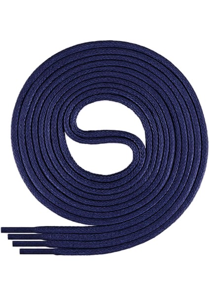 110 Cm 4 Mm Lacivert Yuvarlak 1 Çift Ayakkabı Bağcığı