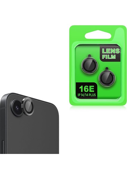 Apple iPhone 16E Cl-07 Kamera Lens Koruyucu