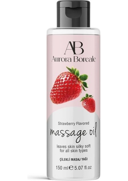 Çilek Aromalı Masaj Yağı 150 ml