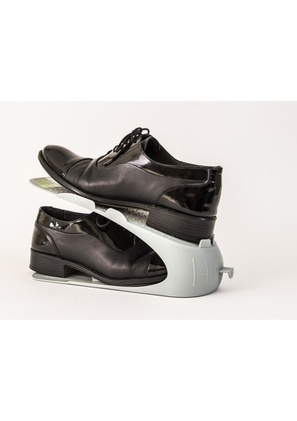 12 Adet Beyaz Ayakkabı Rampası Ayakkabı Düzenleyici Organizer modelleri