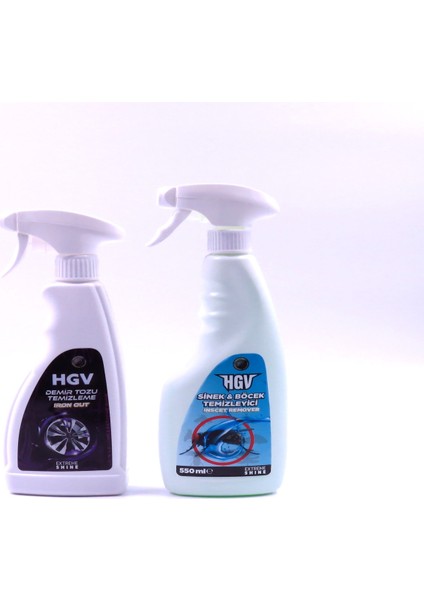 2'li Avantaj Set, Demir Tozu Temizleme 500 ml, Sinek Böcek Temizleyici 550 ml, Avantaj Paket