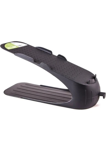 24 Adet Ayakkabı Rampası Ayakkabı Düzenleyici Organizer Antrasit