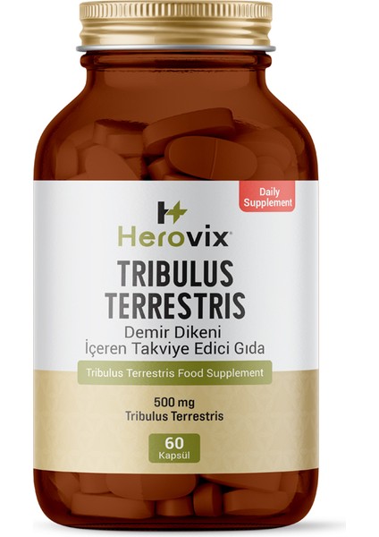 Tribulus Terrestis 500 Mg 60 Kapsül