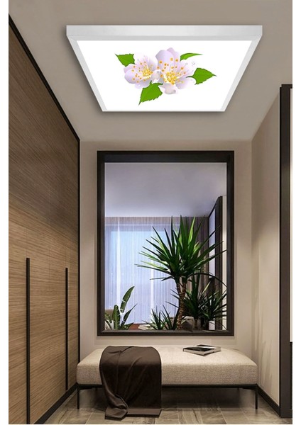 Koridor AVIZE-60 x 60-54W-LED-ARMATÜR-KORIDOR-AYDINLATMA-DESENLI-PANEL-KORIDOR-LED-LAMBA-IŞIK Tavan fiyatları