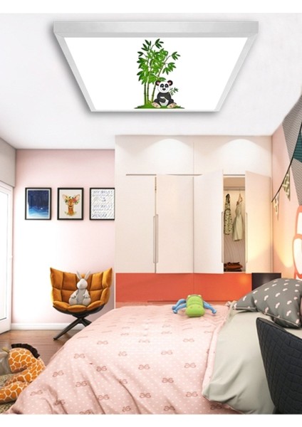 Genç Odası AVIZE-60 cm x 60 cm -54WATT LED-6500 Kelvin (Beyaz)-Avize Modelleri-Alan Homojen Aydınlatma- fiyatları