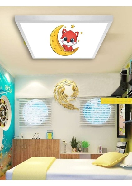 ÇOCUK-ODASI-AVIZE-60 x 60-54W-LED-ARMATÜR-GENÇ-ODASI-AVIZE-DESENLI-EN-ŞIK--GENÇ-ODASI-AVIZE
