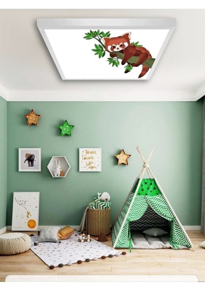 60 cm x 60 cm -ÇOCUK-ODASI-AVIZE-LED-54W-LAMBA-6500K-DOĞAL-BEYAZ-AVIZE-ÇOCUK-ODASI-LED-AYDINLATMA modelleri