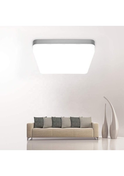 Salon Avize 25WATT-30 cm x 30 cm Lüks LED Aydınlatma, Avize Modelleri, Oturma Odası Avize (Yeni)