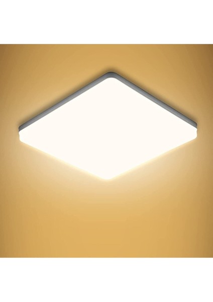 Salon Avize 25WATT-30 cm x 30 cm Lüks LED Aydınlatma, Avize Modelleri, Oturma Odası Avize (Yeni)