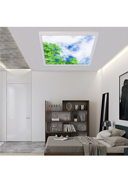 Yeni Nesil 60WATT-KARE 60 x 60 -Led Yatak Odası Tasarım Aydınlatma-Tavana Yapışık-Kolay Montaj Avize modelleri