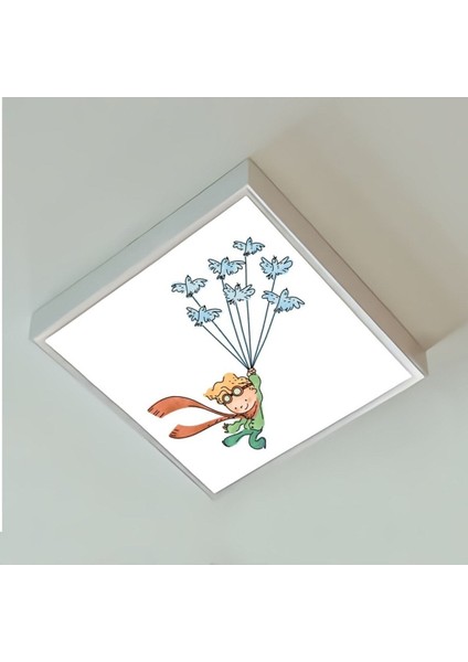 Parc Çocuk Odası LED AVIZE-60 cm x 60 x M-1.5KG HAFIF-54W-30M2 Aydınlatma-Sıva Üstü Kolay Montaj-Pcb LED