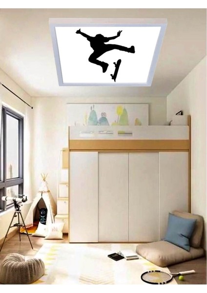 Kaykaycı Yeni Nesil Genç LED AYDINLATMA-60W Büyük Tasarım Avize- 60 x 60 -Beyaz Işık indirimleri
