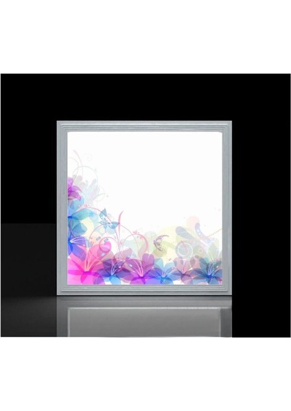 60WATT-60 x 60 Ölçü-Beyaz Ledli-Tavan Avize-Mavi Rüya Baskılı-Tavana Yapışık Lamba-Yatak Odası Avize- fiyatları