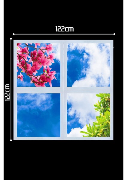 124 cm x 124 cm -DÖRTLÜ- Led-Sıva ÜSTÜ-216WATT-MAĞAZA Tavan-Led Aydınlatma-Avize Modelleri fiyatları