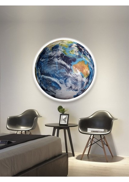 World, Lux LED Aplik, 30 cm Çap LED 25WATT, Modern, Duvar Aplik, Led,yatak Odası Aplik,hepsiburada Aplik