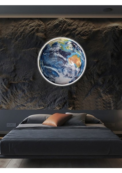 World, Lux LED Aplik, 30 cm Çap LED 25WATT, Modern, Duvar Aplik, Led,yatak Odası Aplik,hepsiburada Aplik