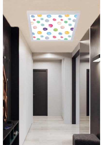 Homojen Işık LED Panel Aydınlatma 60W Avize 60 cm x 60 cm