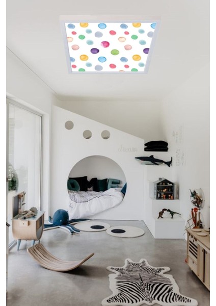 Homojen Işık LED Panel Aydınlatma 60W Avize 60 cm x 60 cm