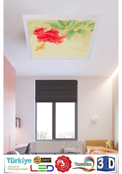 Yeni LED Aydınlatma Avize 60WATT LED Aydınlatma 60 cm x 60 cm Modern Tasarım Çerçeve fırsatları