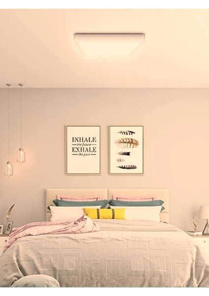 Sıva Üstü 60 cm x 60 cm LED Panel, Mutfak Avize, 60 x 60 LED Avize, 54 Watt, Homojen Gün Işığı 4000K
