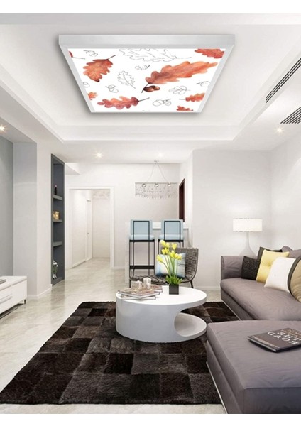 Salon AVIZE-60 x 60-54W-LED-ARMATÜR-OTURMA-ODASI-AYDINLATMA-DESENLI-PANEL-UYGUN-AVIZE-MODELLERI-NEW fiyatları
