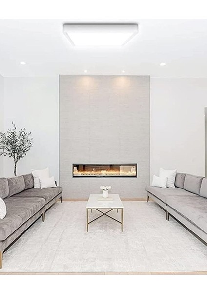 60 x 60 Sıva Üstü 60 Watt LED Panel, Beyaz Işık 6500K- Beyaz Çerçeve, Homojen Aydınlatma, 60 cm x 60 cm fiyatları