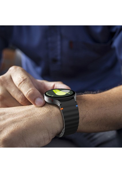 Samsung Galaxy Watch 4/5/6/7/fe/40/44/classic/42/43/46/47 Uyumlu Yüksek Kaliteli Spor Silikon Kordon modelleri