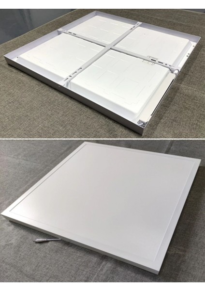 Batman-Çocuk Avize-Lamp 60 x 60 Baskılı LED Avize- Beyaz Çerçeve-Led Işık-Kolay MONTAJ-60W fırsatları