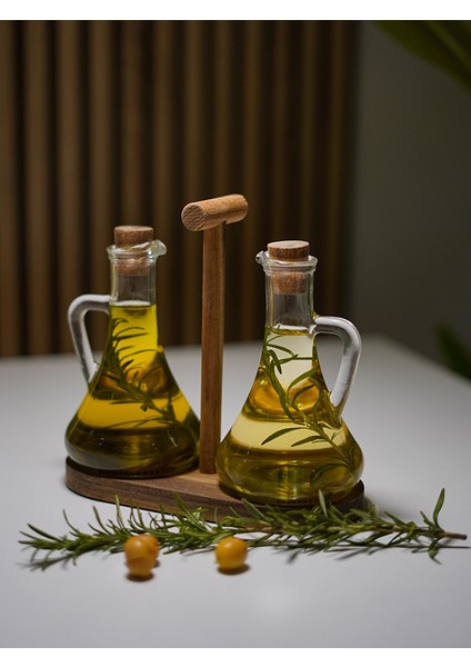 Badehome Decoration 2'li Akasya Yağdanlık Seti