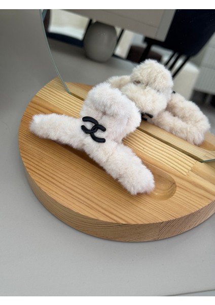 Krem Renkli Peluş Toka fiyatları