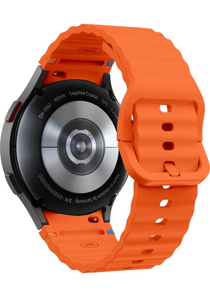 Samsung Galaxy Watch 4/5/6/7/fe/40/44/classic/42/43/46/47 Uyumlu Yüksek Kaliteli Spor Silikon Kordon fiyatları