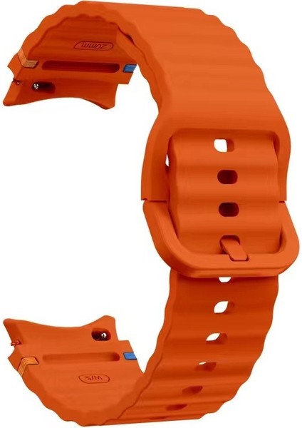 Samsung Galaxy Watch 4/5/6/7/fe/40/44/classic/42/43/46/47 Uyumlu Yüksek Kaliteli Spor Silikon Kordon indirimleri