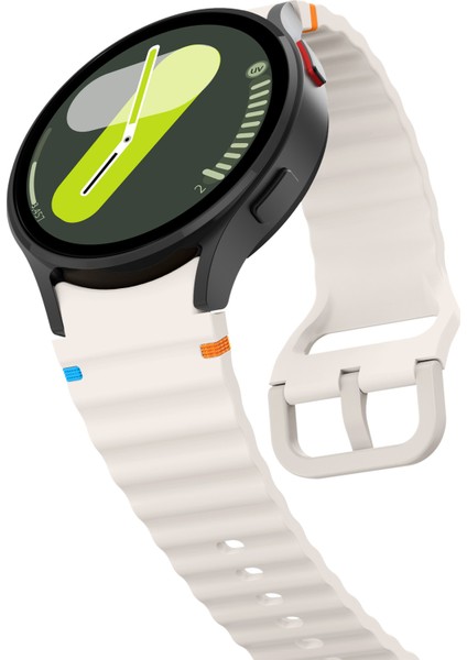 Samsung Galaxy Watch 4/5/6/7/fe/40/44/classic/42/43/46/47 Uyumlu Yüksek Kaliteli Spor Silikon Kordon modelleri