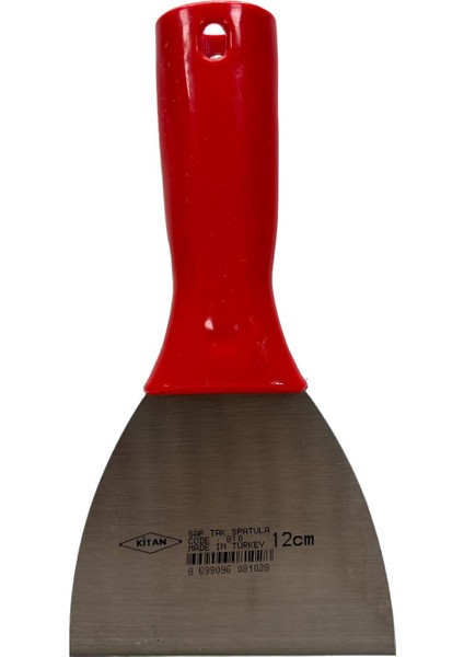 Saptak Plastik Saplı Macun Ispatulası 12CM /810