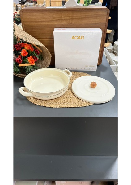 Made Wıth Love Kapaklı Sahan - 20 cm