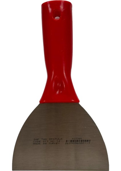Saptak Plastik Saplı Macun Ispatulası 14CM /811