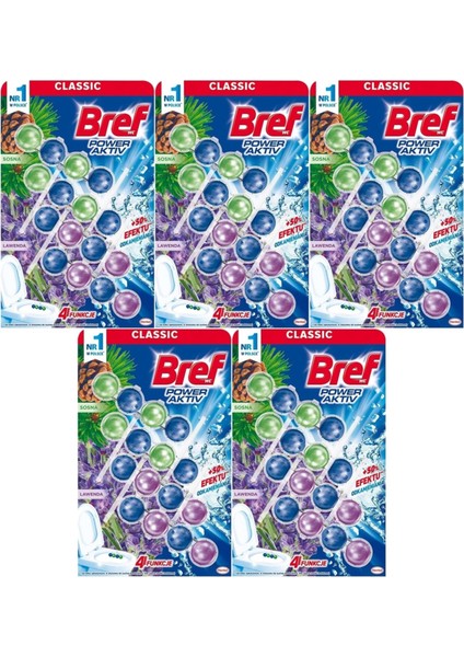 Power Aktiv Klozet Bloğu Çam ve Lavanta Kokulu (20 Li Set) (5pk*4)