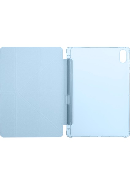 Honor Pad X8A Kılıf Üçgen Katlanabilen Kalem Bölmeli Tablet Kılıfı indirimleri