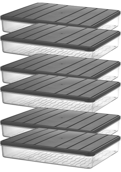 Nora 6 Adet 2,25 Lt. Saklama Kabı