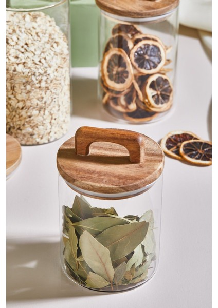 4' Lü Vakumlu Kapaklı Cam Kavanoz - Erzak/bakliyat Saklama Kabı Seti modelleri