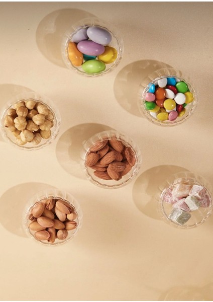 6 Adet Çift Cidarlı Sosluk Burgulu / Çerezlik / Meze fiyatları