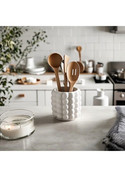 Bubble Kaşıklık Bohem Trend Iskandinav Tarzı Tezgah Üstü Beyaz fiyatları