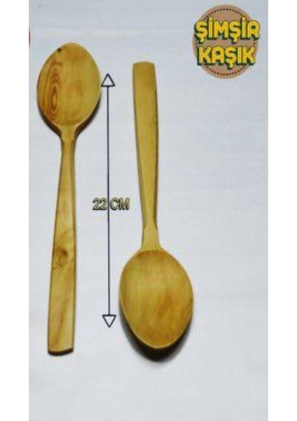 Kademgiller Bote Şimşir Kaşık 22 cm KOD:1667