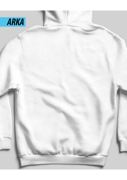 Pati Sarılışı Tasarım Sweatshirt Gri