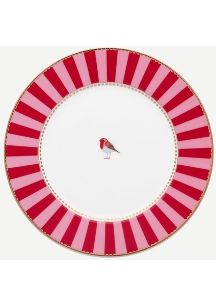 Love Birds Tabak 17 Cm, Kırmızı fiyatları