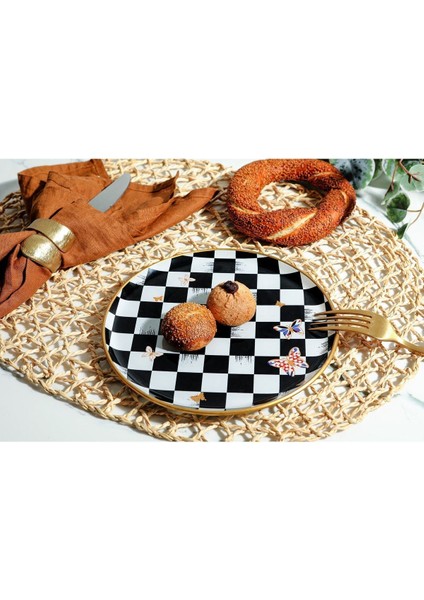 Sofra Cam Damalı Kelebek Desenli 26 cm Servis Tabağı – Şık ve Dekoratif Tasarım, Hediyelik Seçenek modelleri